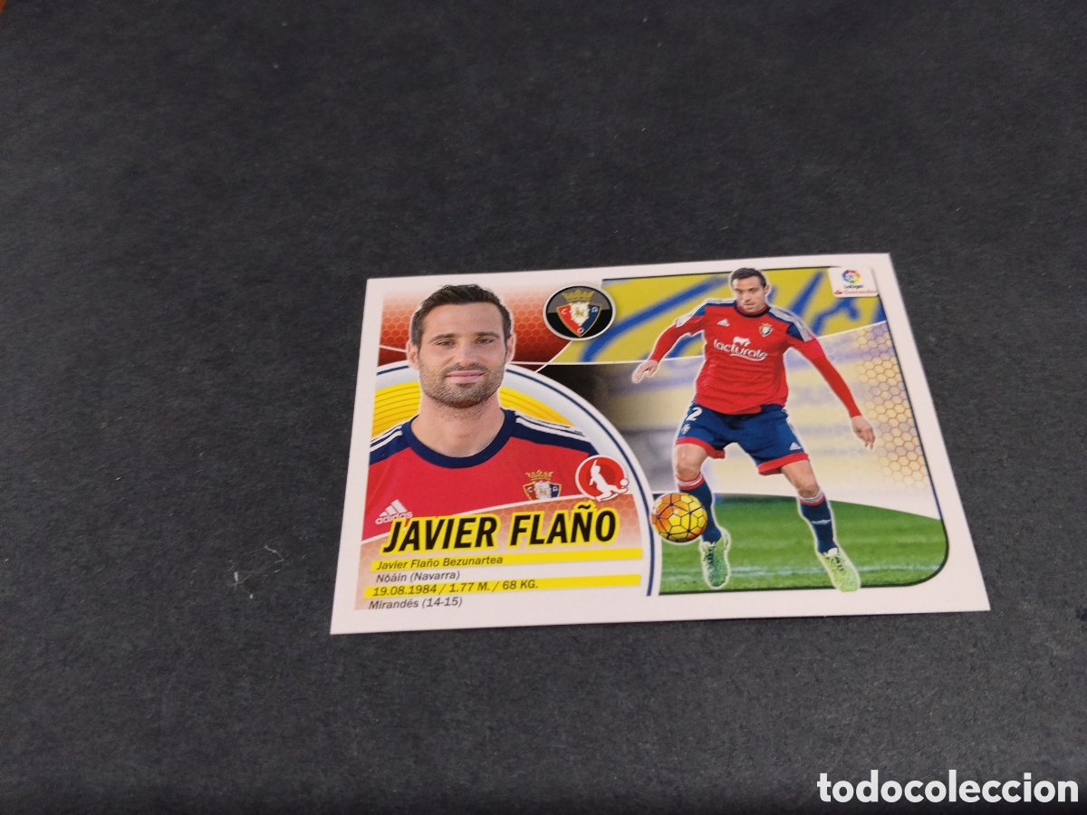 Cromos de Futebol: Cromo futbol 2016-17 Javier Fla&ntilde;o, Osasuna