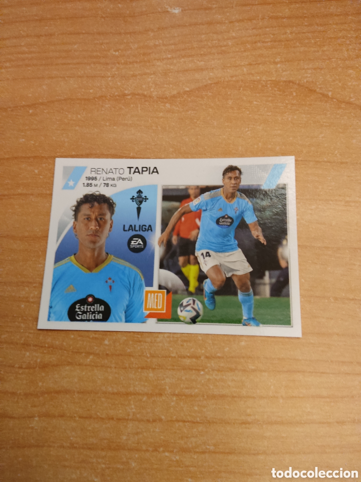 Cromos de Futebol: 10 RENATO TAPIA CELTA VIGO LIGA ESTE 2023 2024