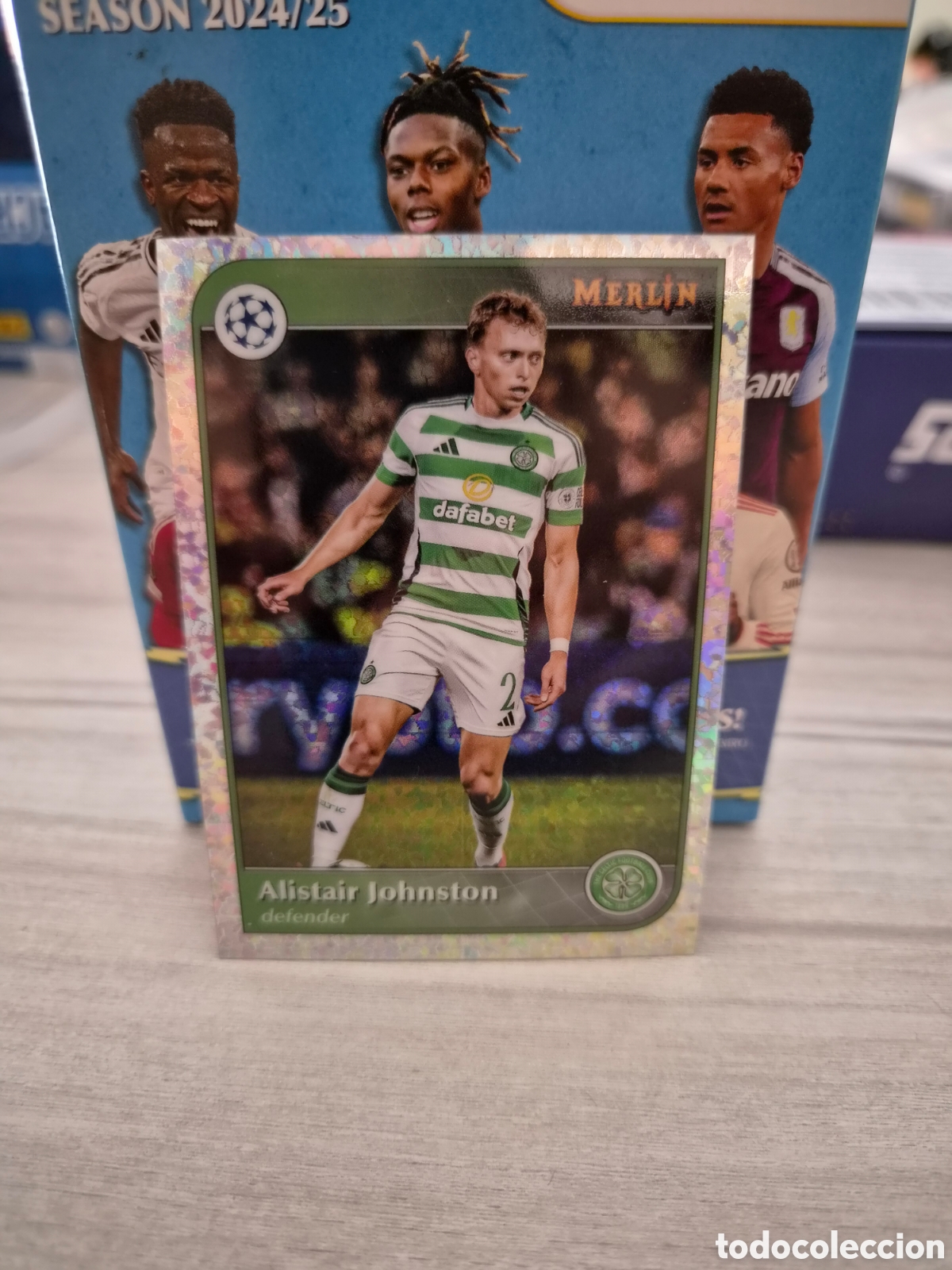 Cromos de Futebol: N&deg;109 Alistair Johnston Topps Merlin 2024/25