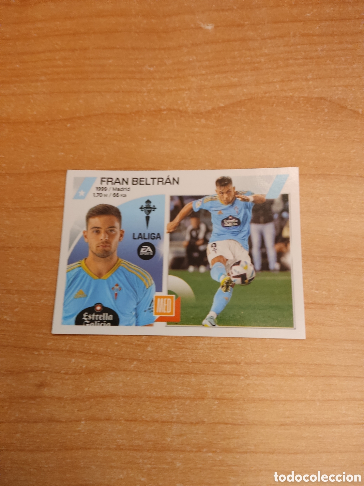 Cromos de Futebol: 11 FRAN BELTRAN CELTA VIGO LIGA ESTE 2023 2024