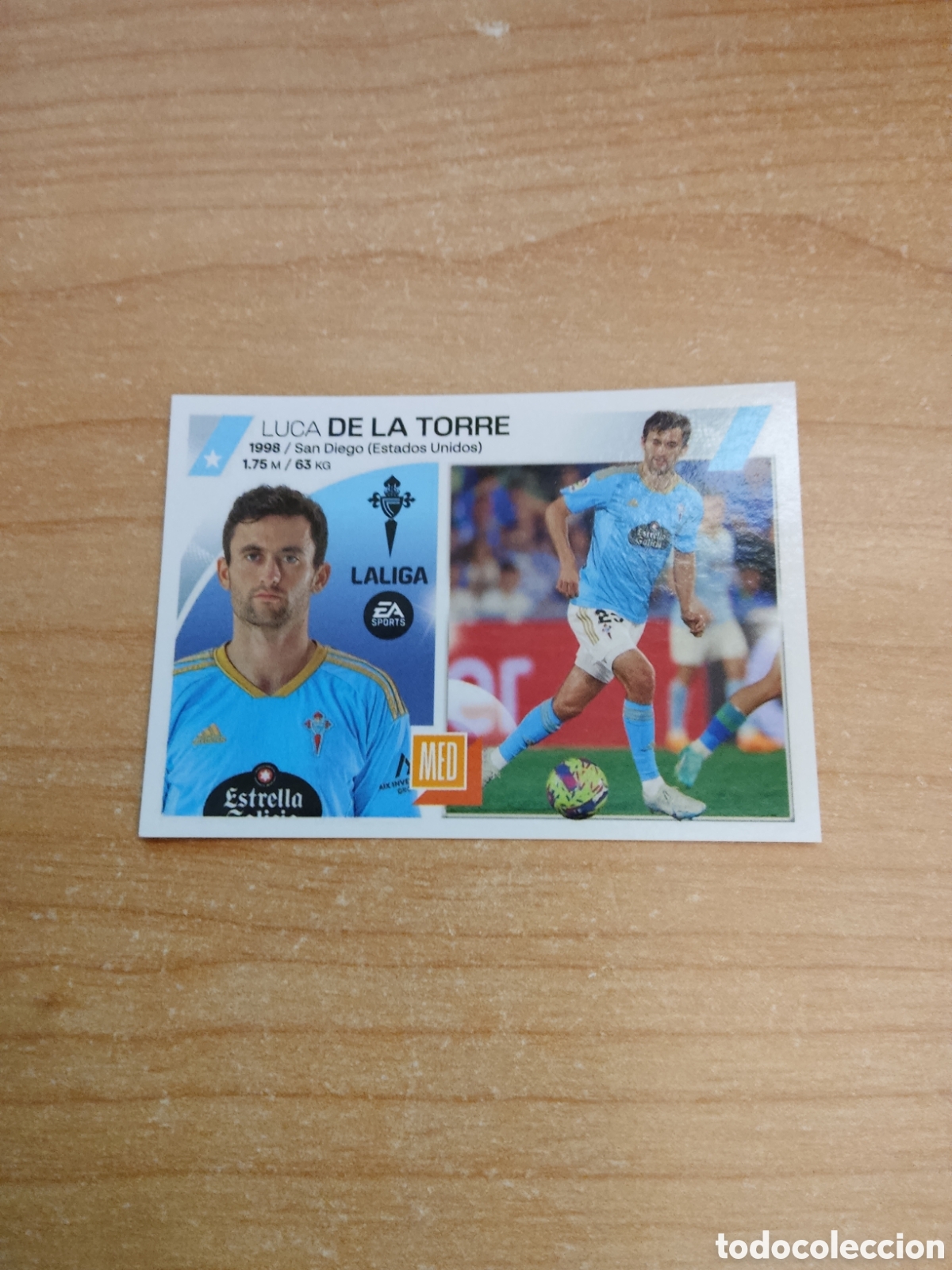 Cartes &agrave; collectionner de Football: 13 LUCA DE LA TORRE CELTA VIGO LIGA ESTE 2023 2024