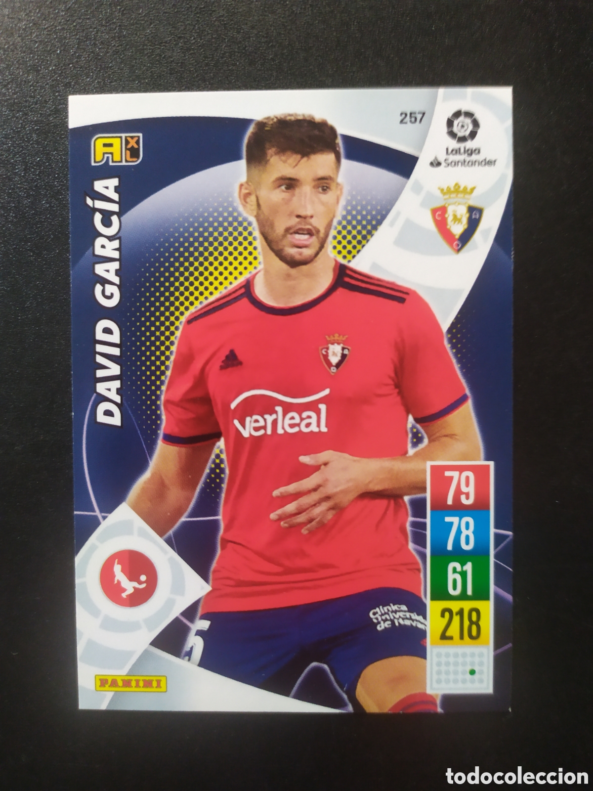 Cromos de Futebol: Adrenalyn 2021 2022 21 22 panini David Garc&iacute;a n&deg; 257 Osasuna