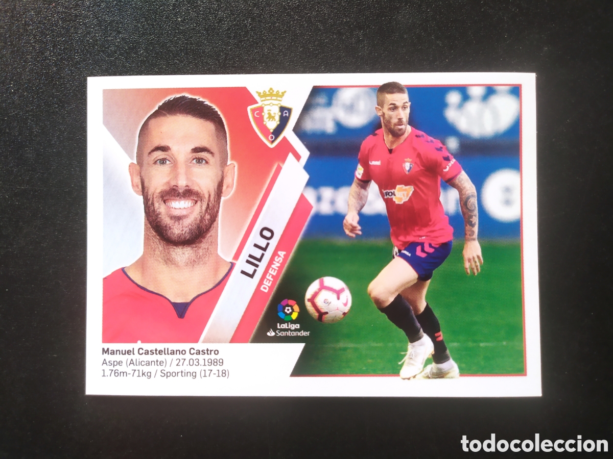 Cromos de Futebol: Liga este 2019 2020 19 20 panini Lillo n&deg; 7B 7 B Osasuna
