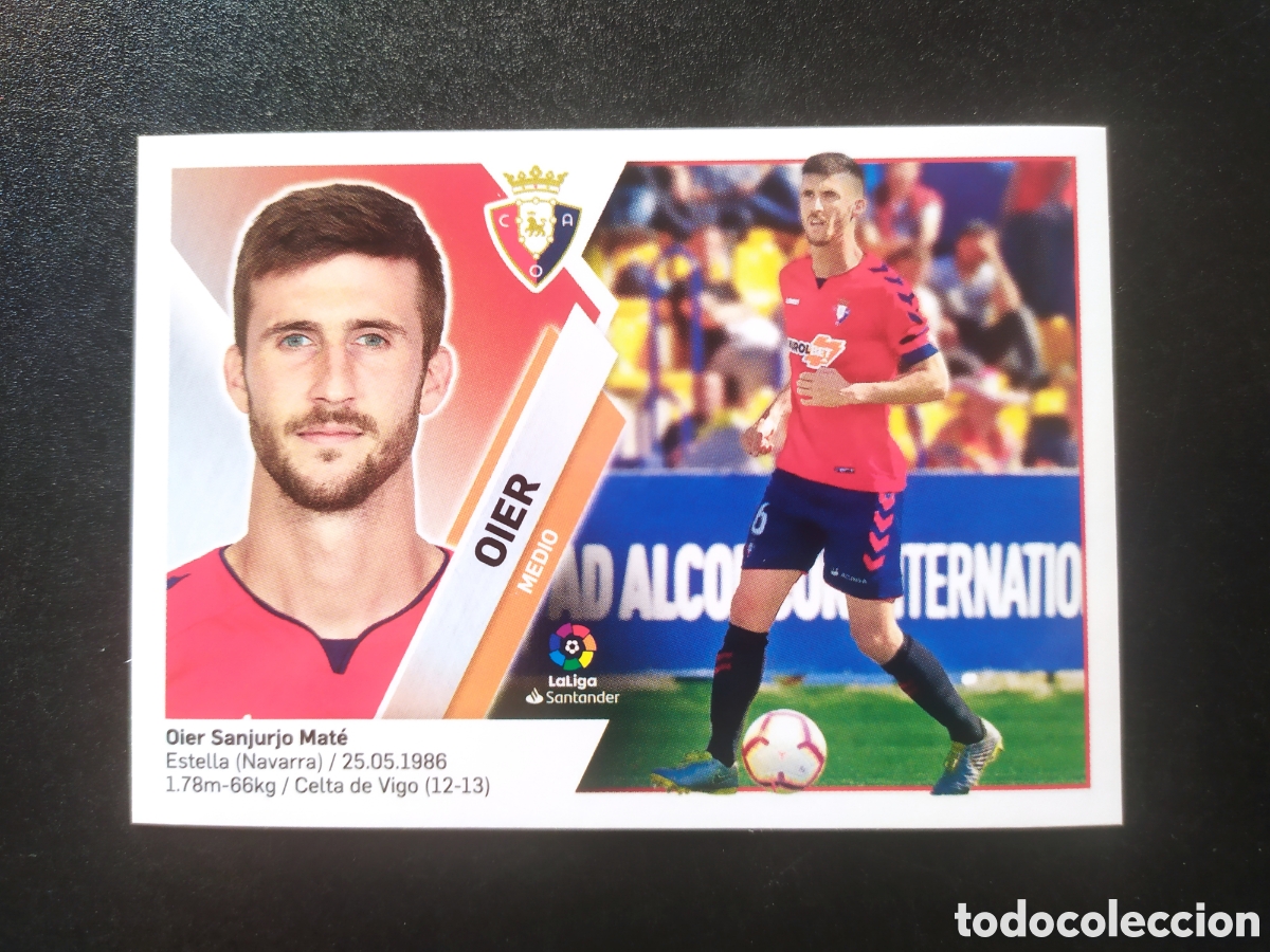 Cromos de Futebol: Liga este 2019 2020 19 20 panini Oier n&deg; 8 Osasuna