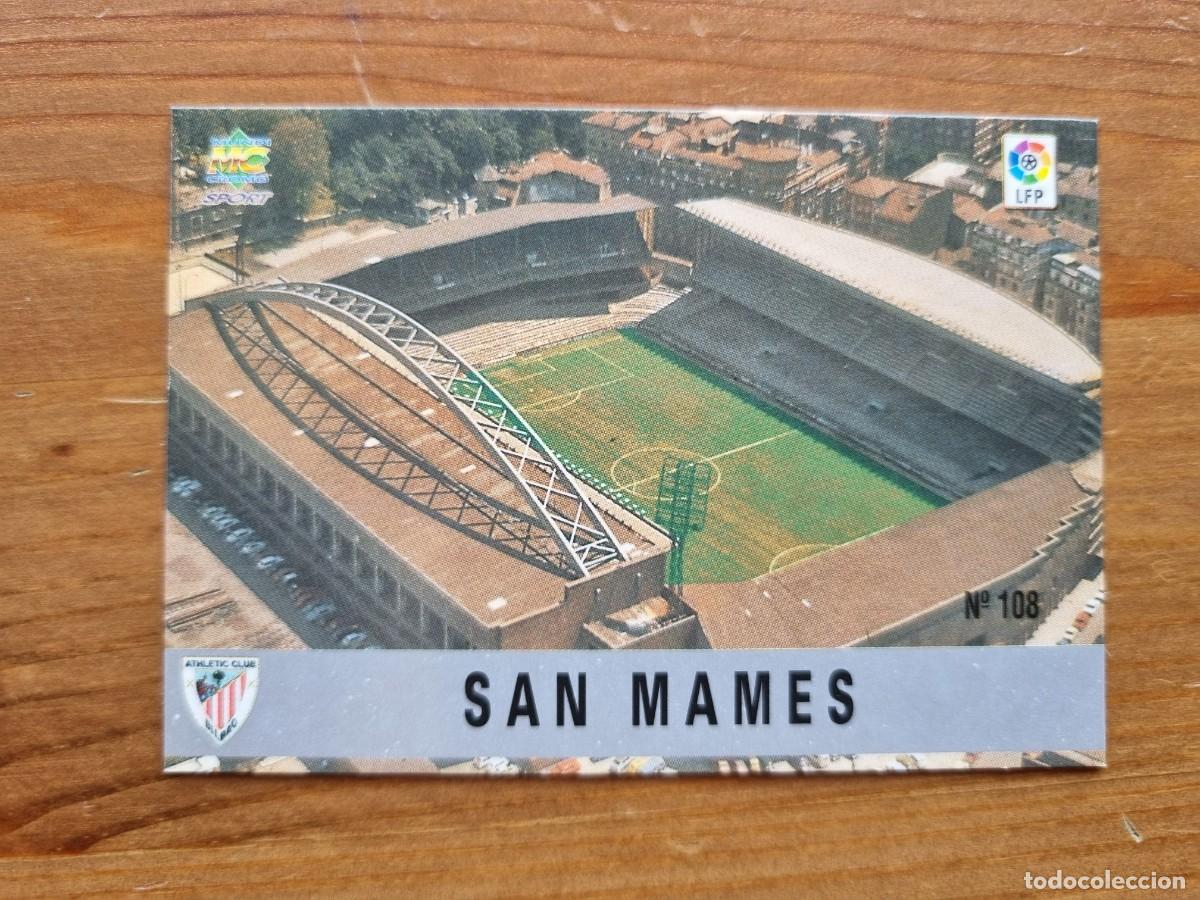 Cromos de Futebol: 108 SAN MAM&Eacute;S (Athletic Club). Las Fichas de la Liga 1997 1998 97 98 (Mundicromo)