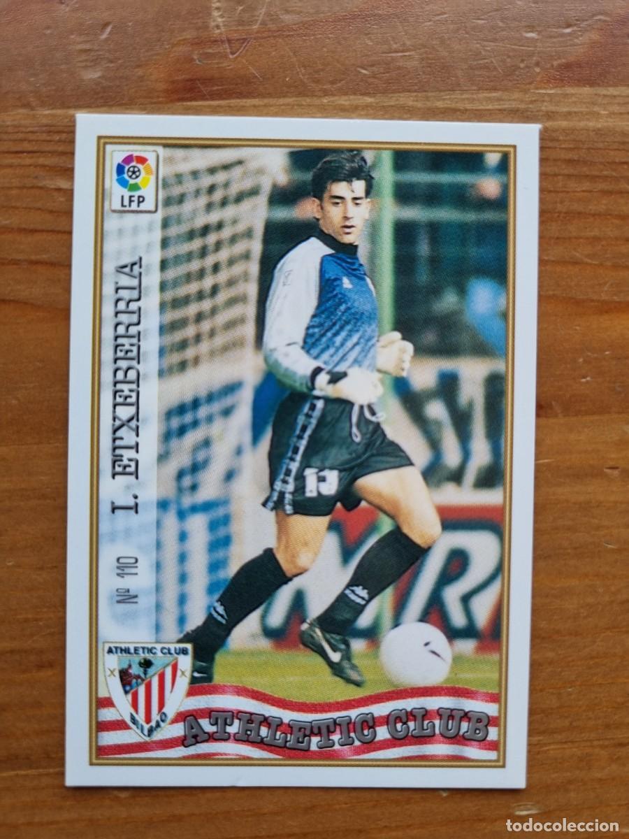 Cromos de Futebol: 110 IMANOL ETXEBERRIA (Athletic Club). Las Fichas de la Liga 1997 1998 97 98 (Mundicromo)