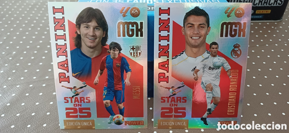 Cromos de Futebol: Messi & CR7 MGK 2026/27 Power