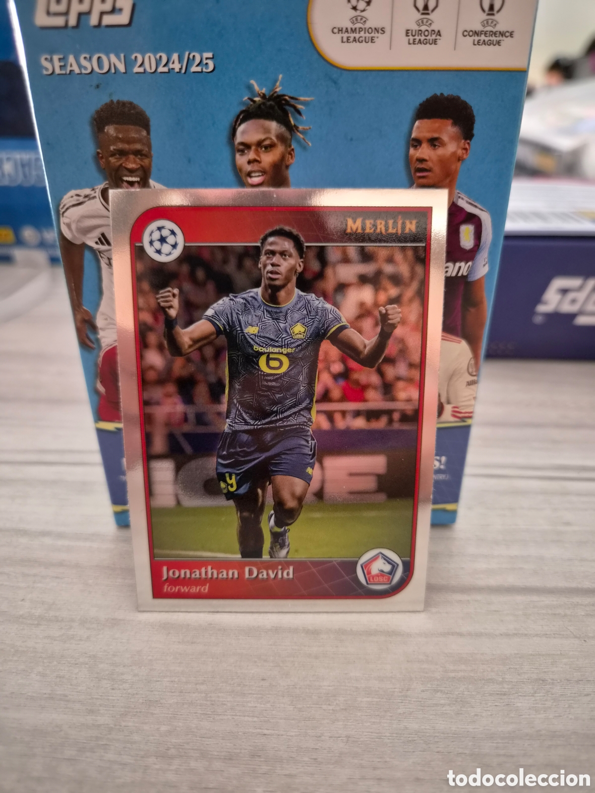 Cromos de Futebol: N&deg;125 Jonathan David Topps Merlin 2024/25