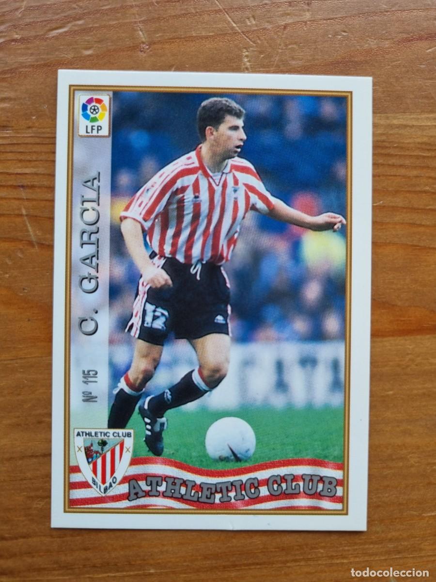 Cromos de Futebol: 115 CARLOS GARC&Iacute;A (Athletic Club). Las Fichas de la Liga 1997 1998 97 98 (Mundicromo)