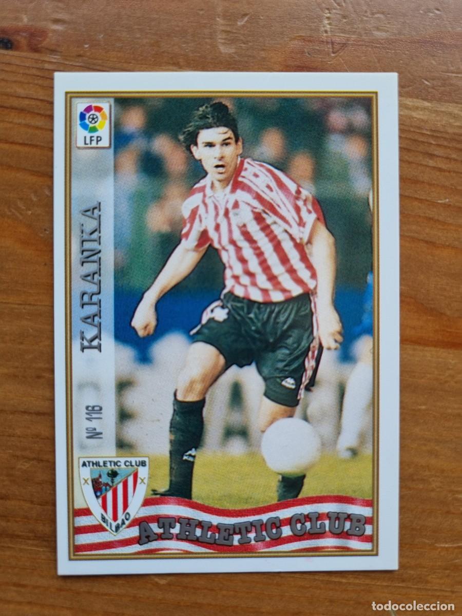 Cromos de Futebol: 117 KARANKA (Athletic Club). Las Fichas de la Liga 1997 1998 97 98 (Mundicromo)