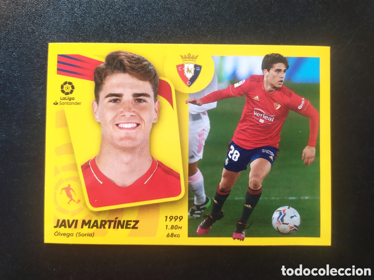 Cromos de Futebol: Liga este 2021 2022 21 22 panini Javi Mart&iacute;nez n&deg; 13B 13 B Osasuna