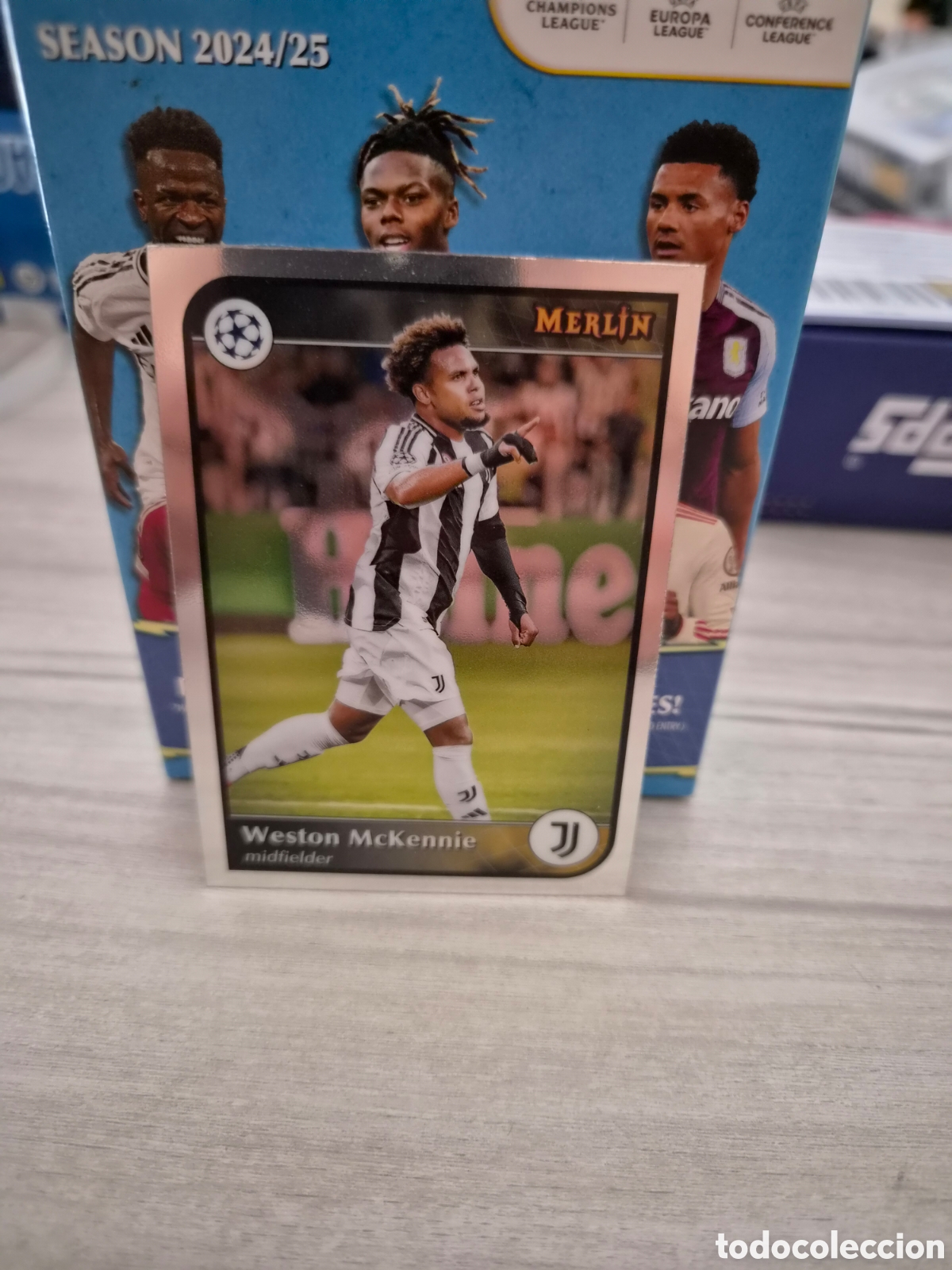 Cromos de Futebol: N&deg;175 Weston McKennie Topps Merlin 2024/25