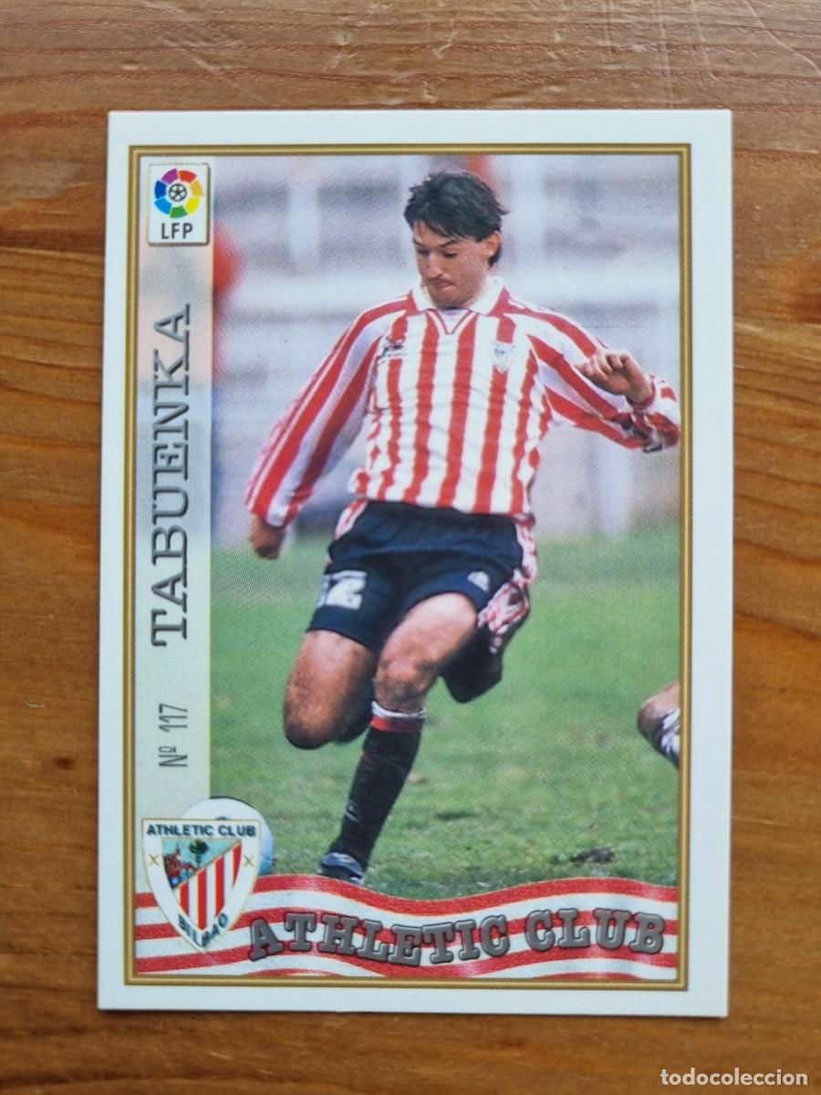 Cromos de Futebol: 117 TABUENKA (Athletic Club). Las Fichas de la Liga 1997 1998 97 98 (Mundicromo)