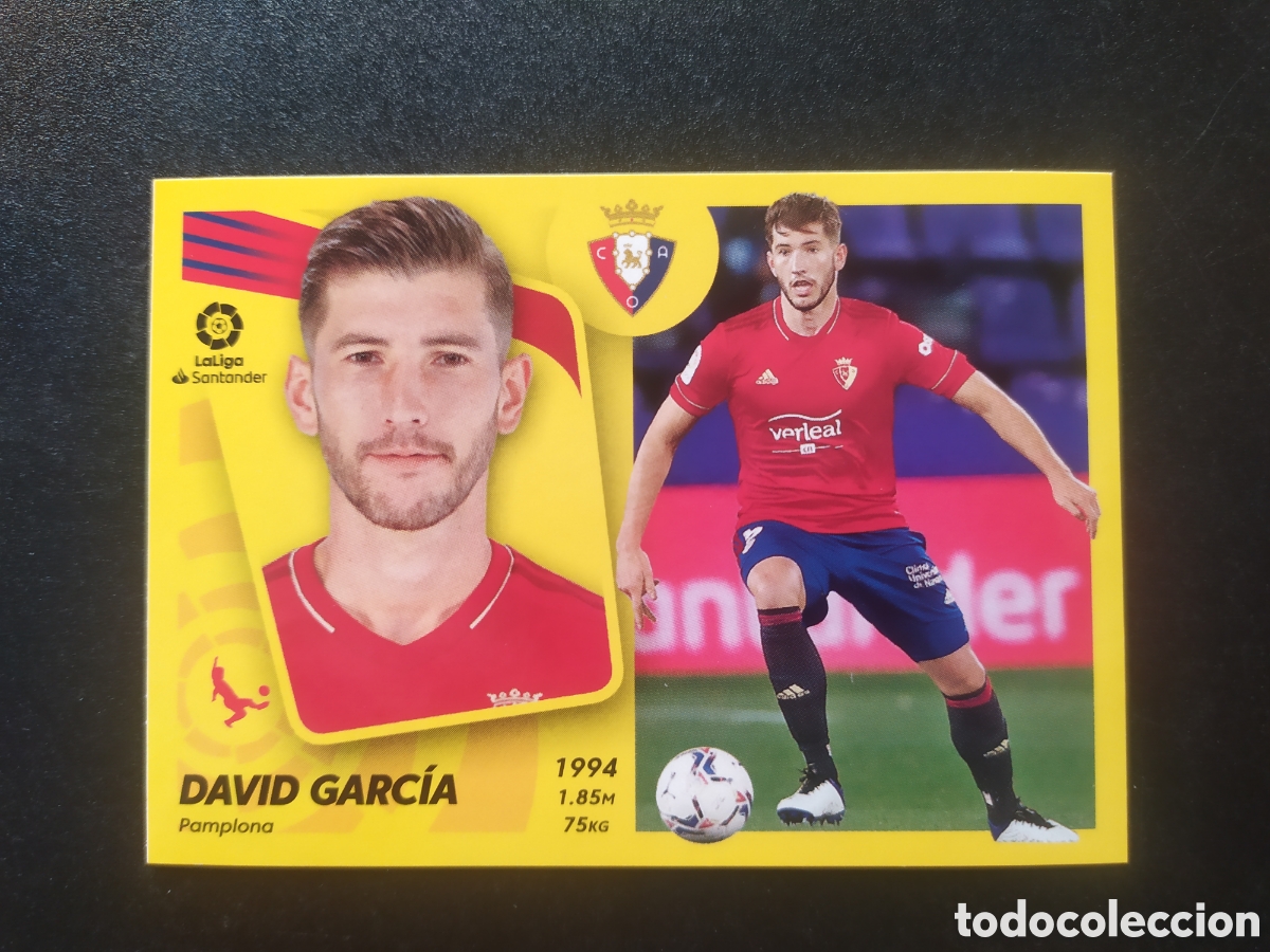 Cromos de Futebol: Liga este 2021 2022 21 22 panini David Garc&iacute;a n&deg; 10 Osasuna