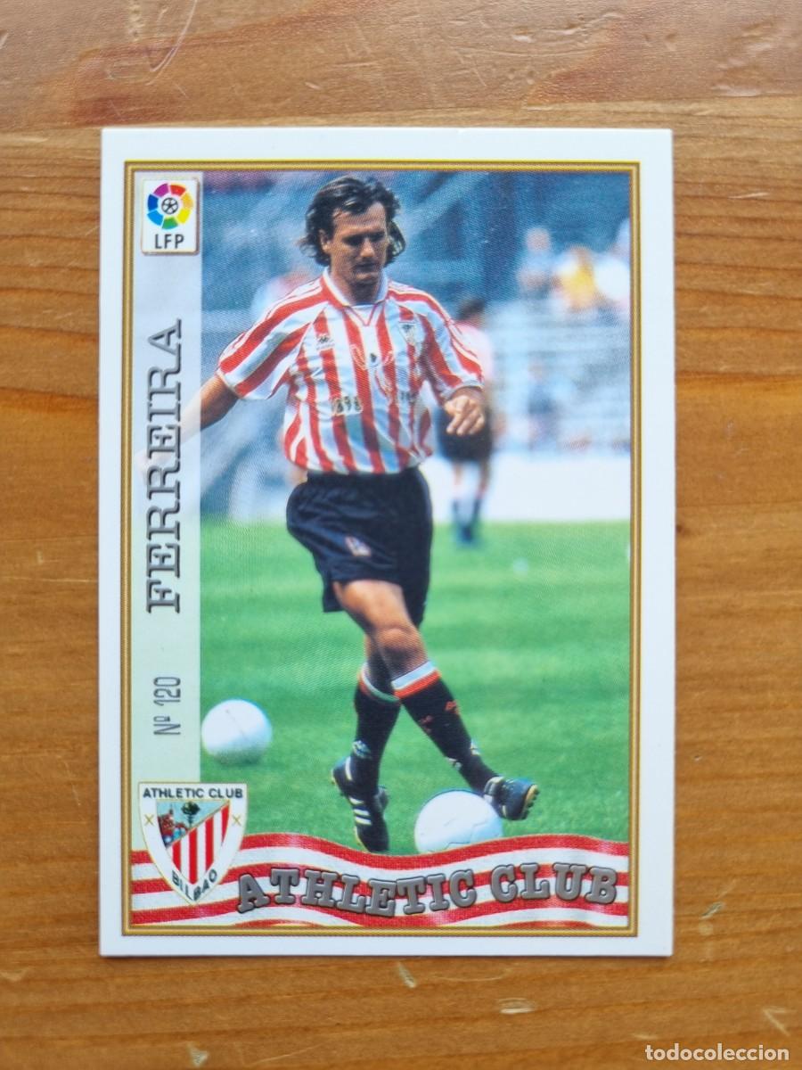 Cromos de Futebol: 120 FERREIRA (Athletic Club). Las Fichas de la Liga 1997 1998 97 98 (Mundicromo)