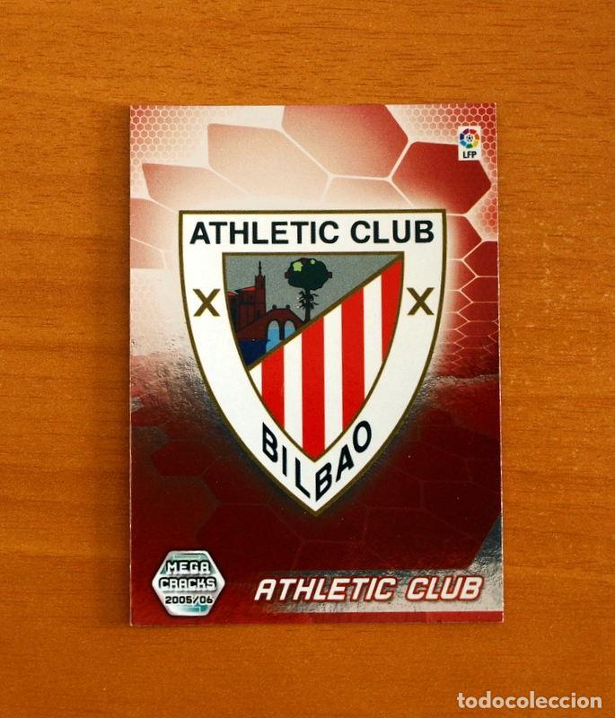 Cromos de Futebol: Athletic de Bilbao-N&ordm; 19 Escudo -Megacracks Las Fichas de la Liga 2005-2006-05-06 Mega Cracks Panini