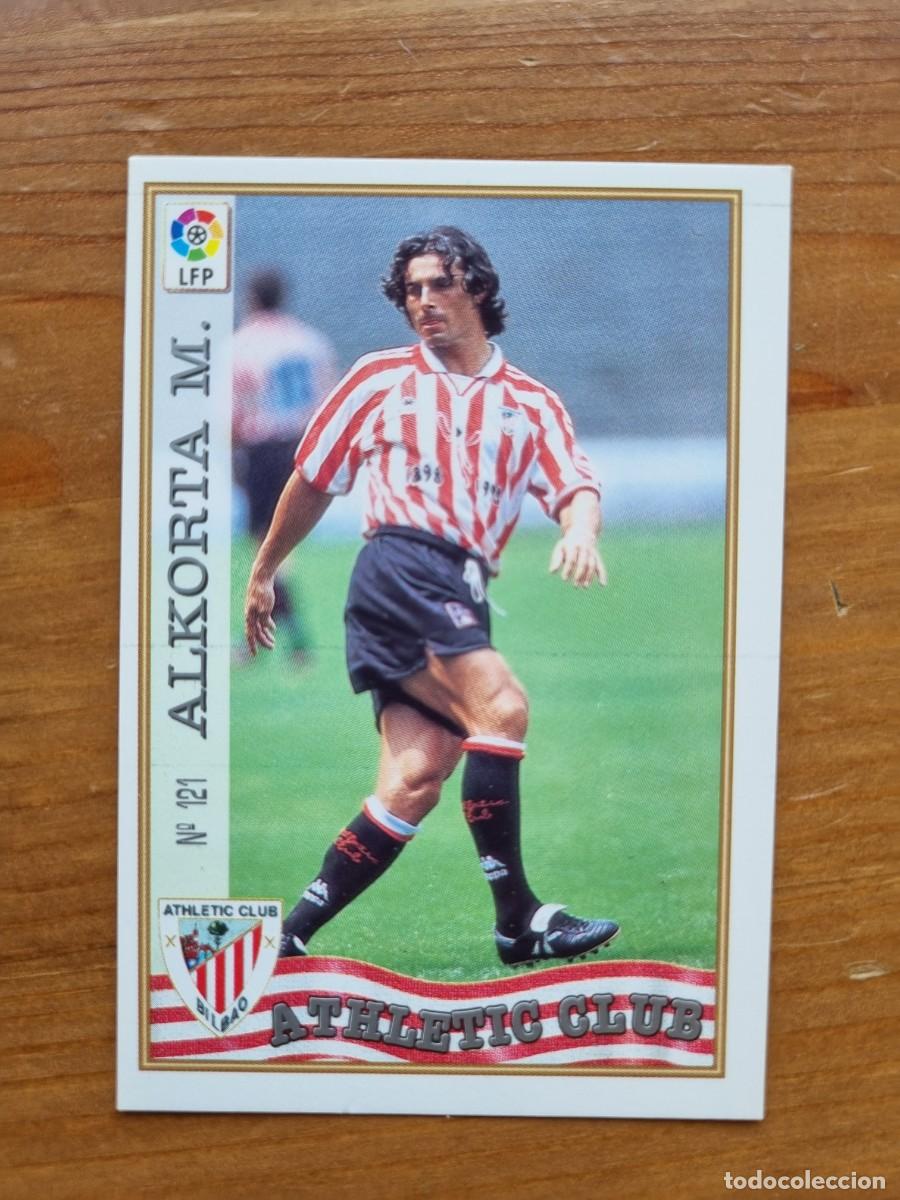 Cromos de Futebol: 121 ALKORTA (Athletic Club). Las Fichas de la Liga 1997 1998 97 98 (Mundicromo)