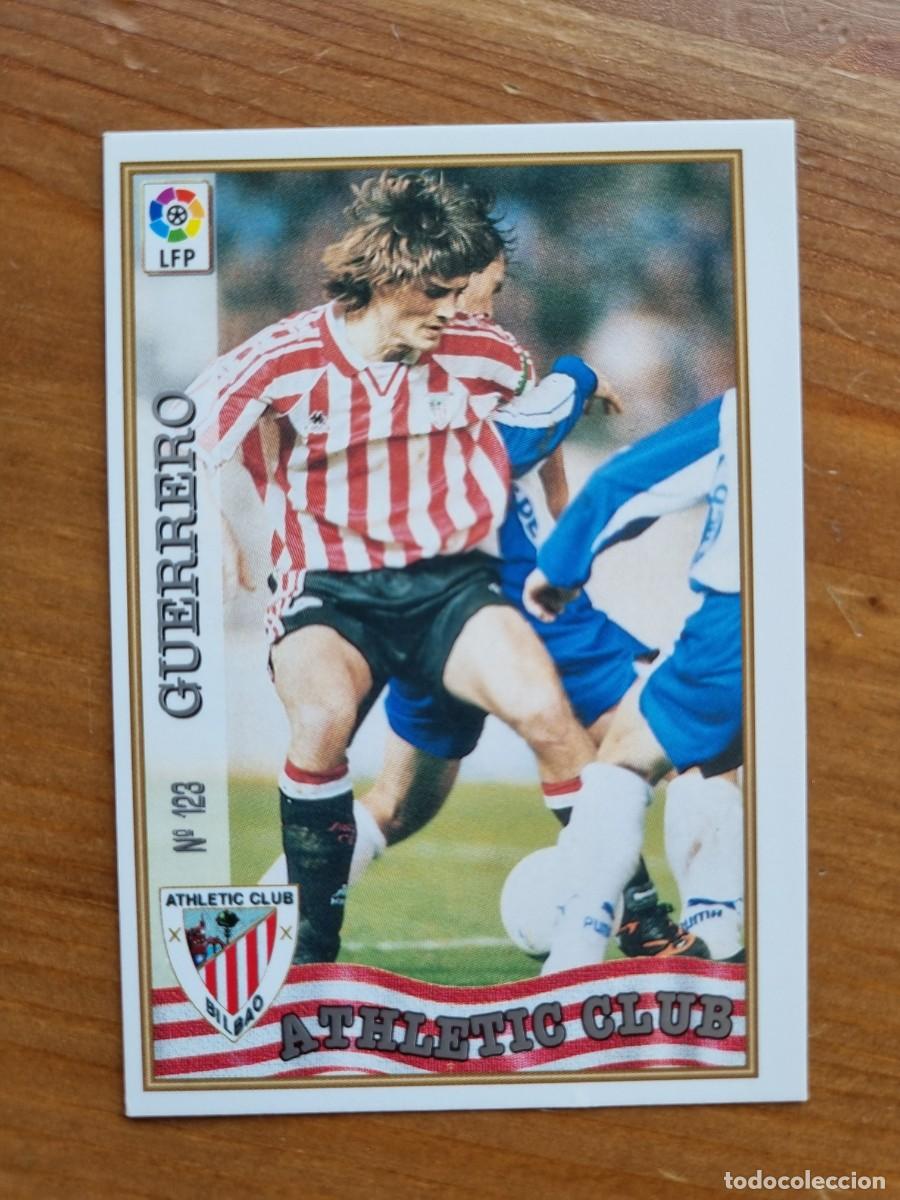 Figurine di Calcio: 123 GUERRERO (Athletic Club). Las Fichas de la Liga 1997 1998 97 98 (Mundicromo)