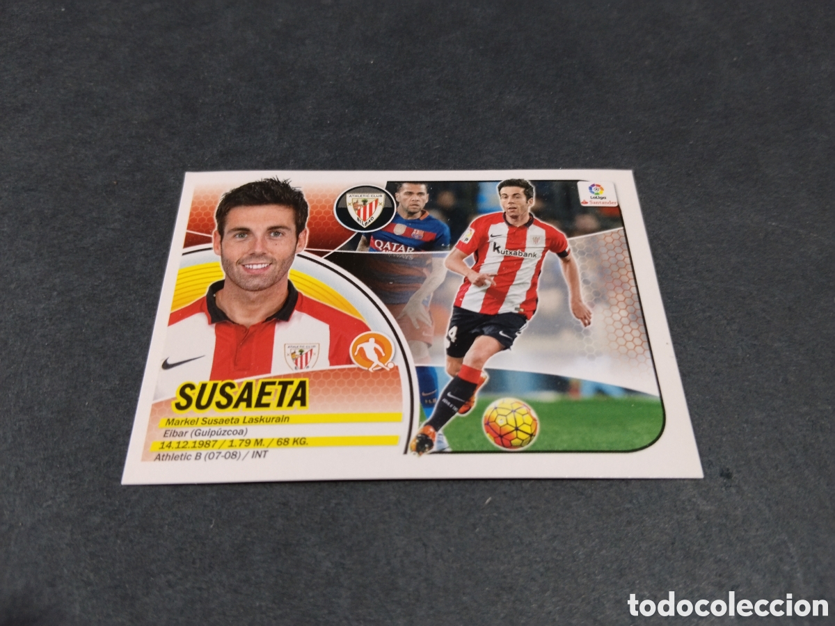 Figurine di Calcio: Cromo futbol 2016-17 Susaeta, Atletic Club Bilbao