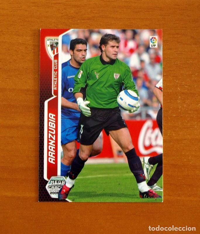 Figurine di Calcio: Athletic de Bilbao-N&ordm; 20 Aranzubia -Megacracks Las Fichas Liga 2005-2006-05-06 Mega Cracks Panini