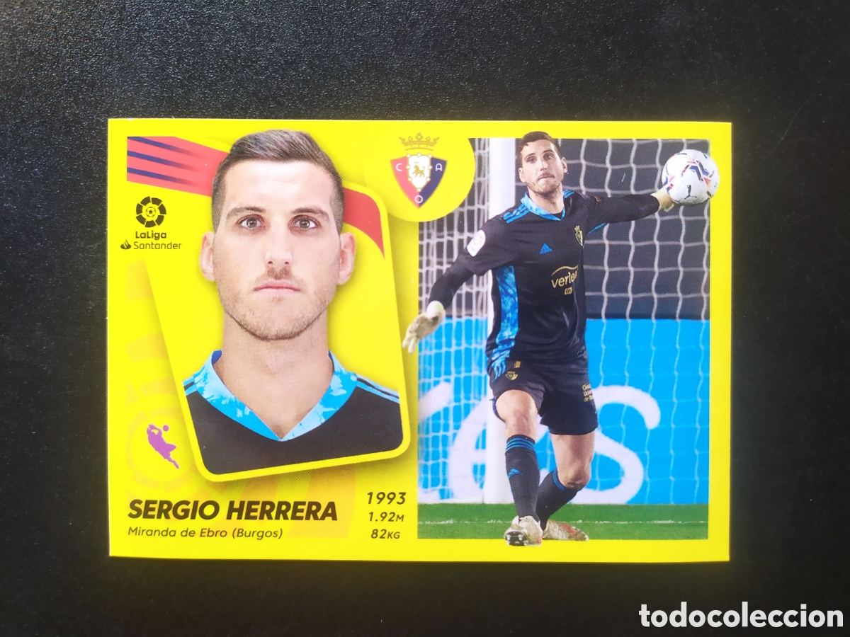 Figurine di Calcio: Liga este 2021 2022 21 22 panini Sergio Herrera n&deg; 5 Osasuna