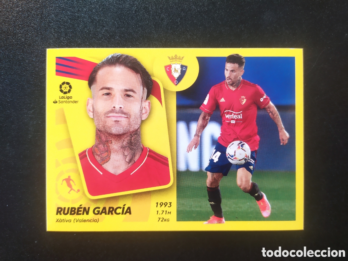 Figurine di Calcio: Liga este 2021 2022 21 22 panini Rub&eacute;n Garc&iacute;a n&deg; 17 Osasuna