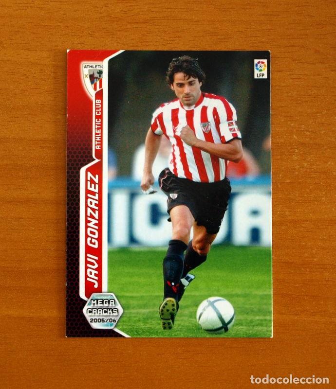Cromos de f&uacute;tbol: Athletic de Bilbao-N&ordm; 21 Javi Gonz&aacute;lez-Megacracks Las Fichas Liga 2005-2006-05-06 Mega Cracks Panini