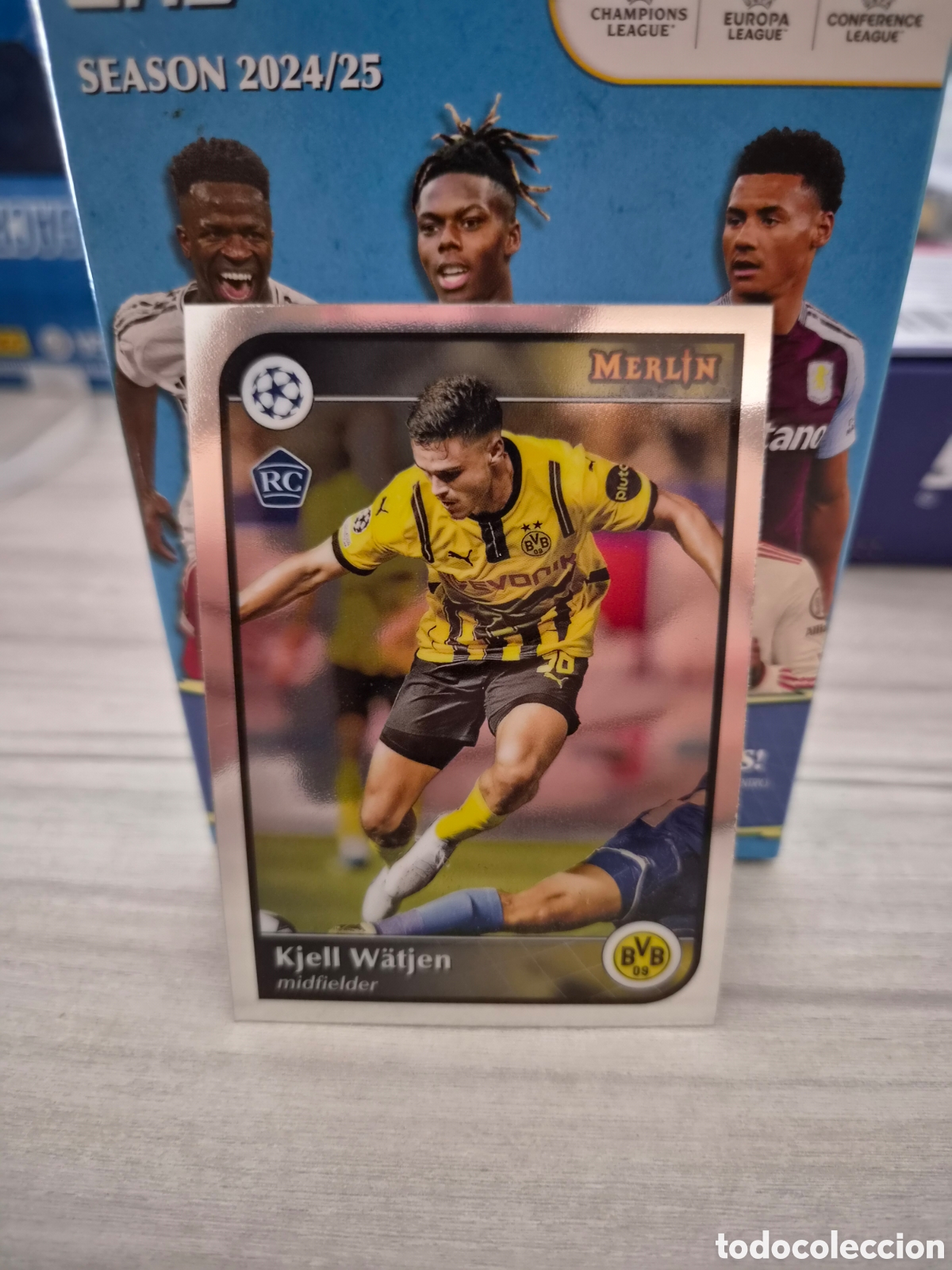 Figurine di Calcio: N&deg;113 Kjell W&auml;tjen Topps Merlin 2024/25