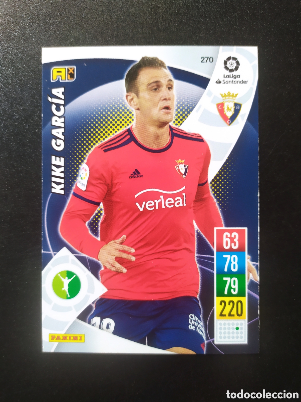 Cromos de f&uacute;tbol: Adrenalyn 2021 2022 21 22 panini Kike Garc&iacute;a n&deg; 270 Osasuna