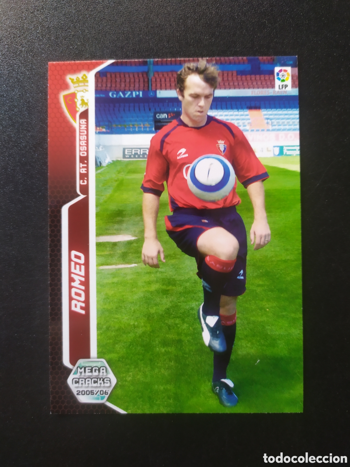 Cromos de f&uacute;tbol: Megacracks 2005 2006 05 06 panini Romeo n&deg; 250 Osasuna