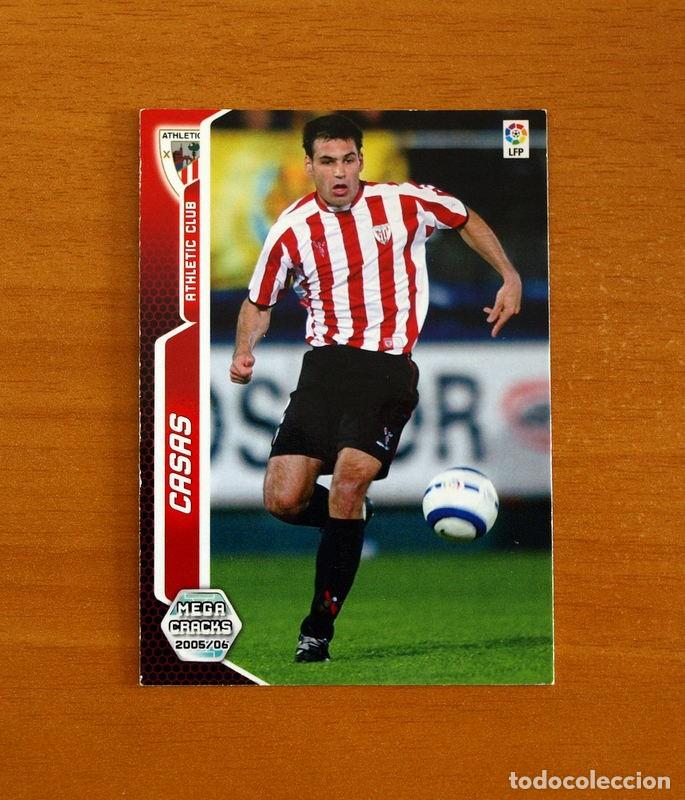 Cromos de f&uacute;tbol: Athletic de Bilbao -N&ordm; 25 Casas -Megacracks Las Fichas Liga 2005-2006-05-06 Mega Cracks Panini