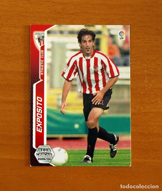 Cromos de f&uacute;tbol: Athletic de Bilbao -N&ordm; 26 Exposito -Megacracks Las Fichas Liga 2005-2006-05-06 Mega Cracks Panini