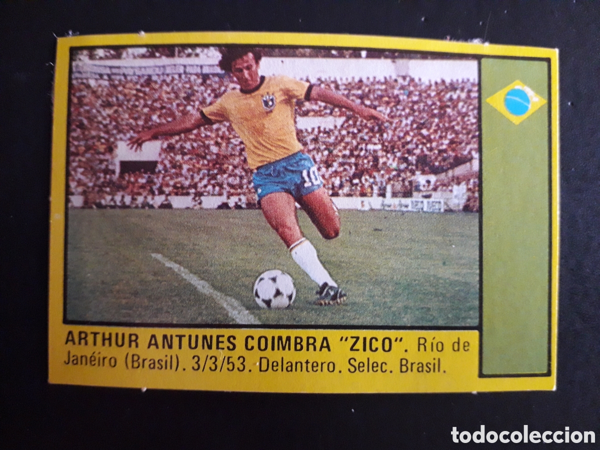 Cartes &agrave; collectionner de Football: ZICO, BRASIL SUPER F&Uacute;TBOL 84 83-84 1983-1984 ROLL&Aacute;N DESPEGADO PEDIDO M&Iacute;NIMO 3&euro;
