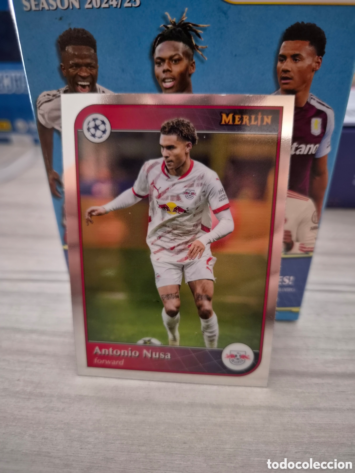 Cartes &agrave; collectionner de Football: N&deg;50 Antonio Nusa Topps Merlin 2024/25