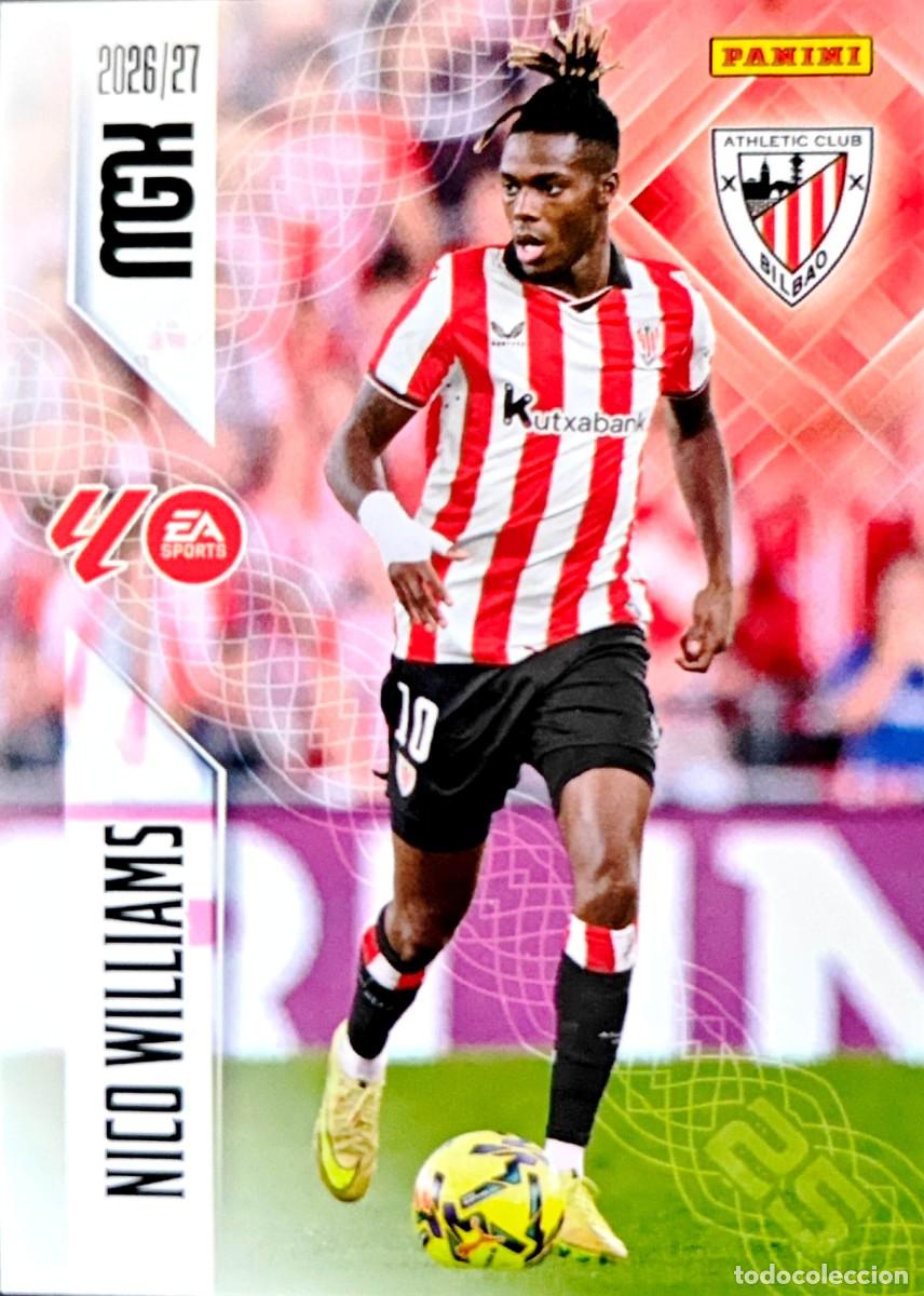 Cartes &agrave; collectionner de Football: 54 Nico Williams - Athletic Club Bilbao - PANINI Megacracks MGK 2026 2027 26 27