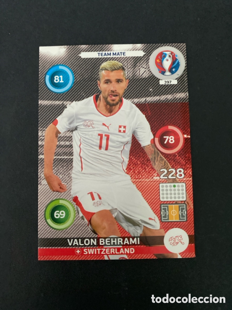 Cartes &agrave; collectionner de Football: Cromo Adrenalyn UEFA Euro 2016 N*397