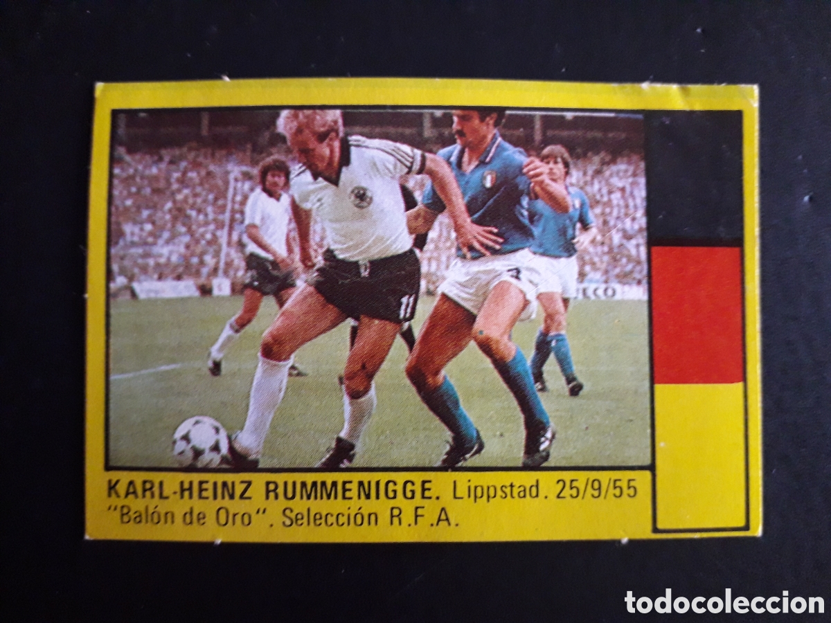 Cartes &agrave; collectionner de Football: RUMMENIGGE ALEMANIA SUPER F&Uacute;TBOL 84 83-84 1983-1984 ROLL&Aacute;N DESPEGADO PEDIDO M&Iacute;NIMO 3&euro;