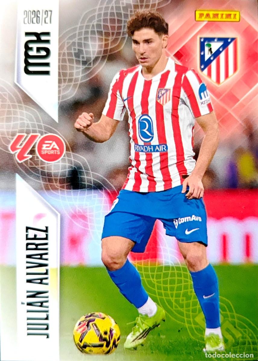 Cartes &agrave; collectionner de Football: 71 Julian Alvarez - Atletico de Madrid - PANINI Megacracks MGK 2026 2027 26 27
