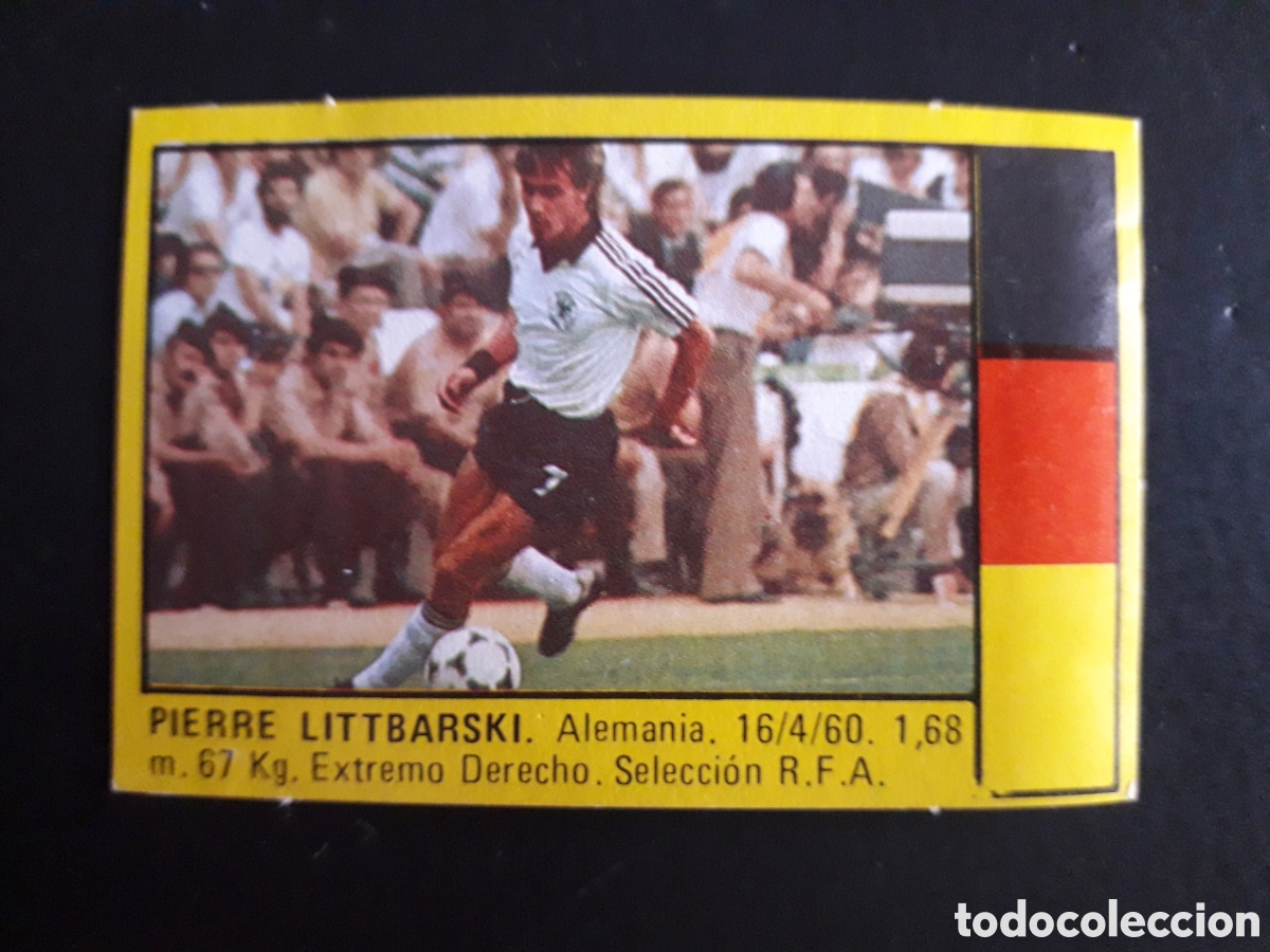 Cromos de f&uacute;tbol: LITTBARSKI ALEMANIA SUPER F&Uacute;TBOL 84 83-84 1983-1984 ROLL&Aacute;N DESPEGADO PEDIDO M&Iacute;NIMO 3&euro;