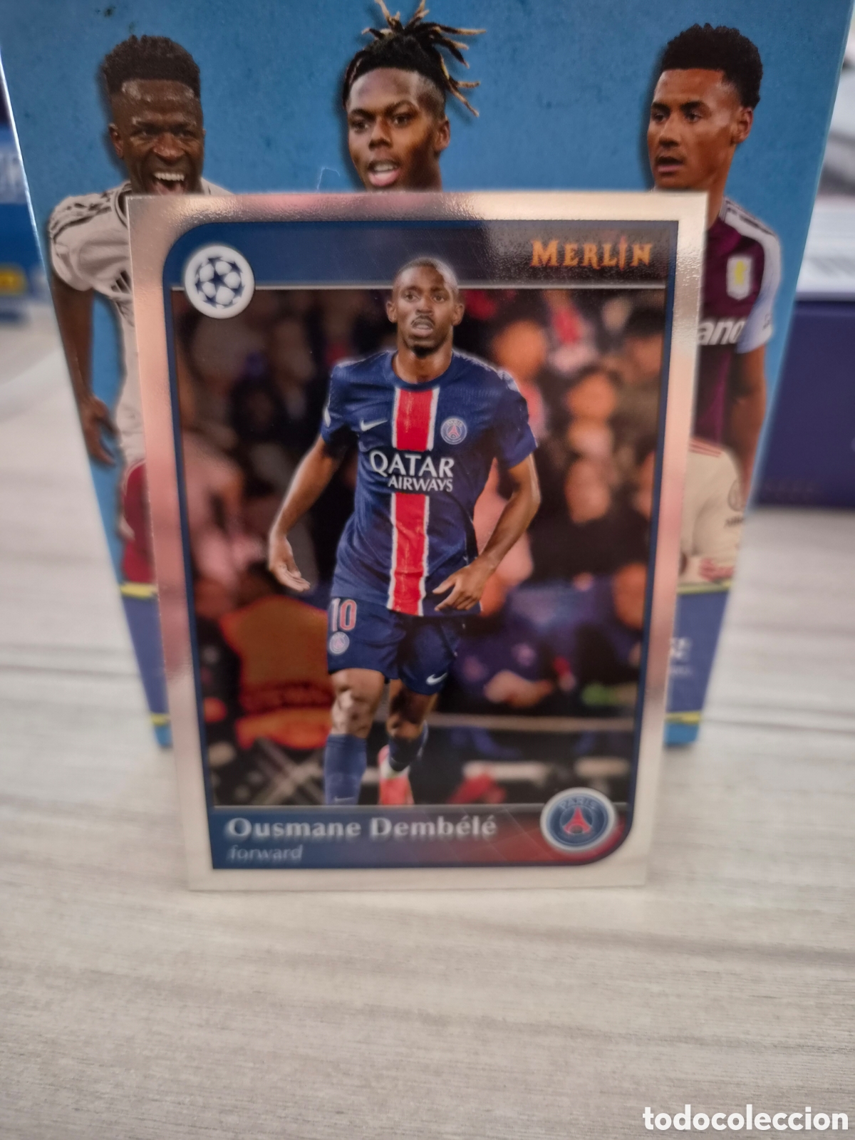 Cromos de f&uacute;tbol: N&deg;138 Ousmane Dembele Topps Merlin 2024/25