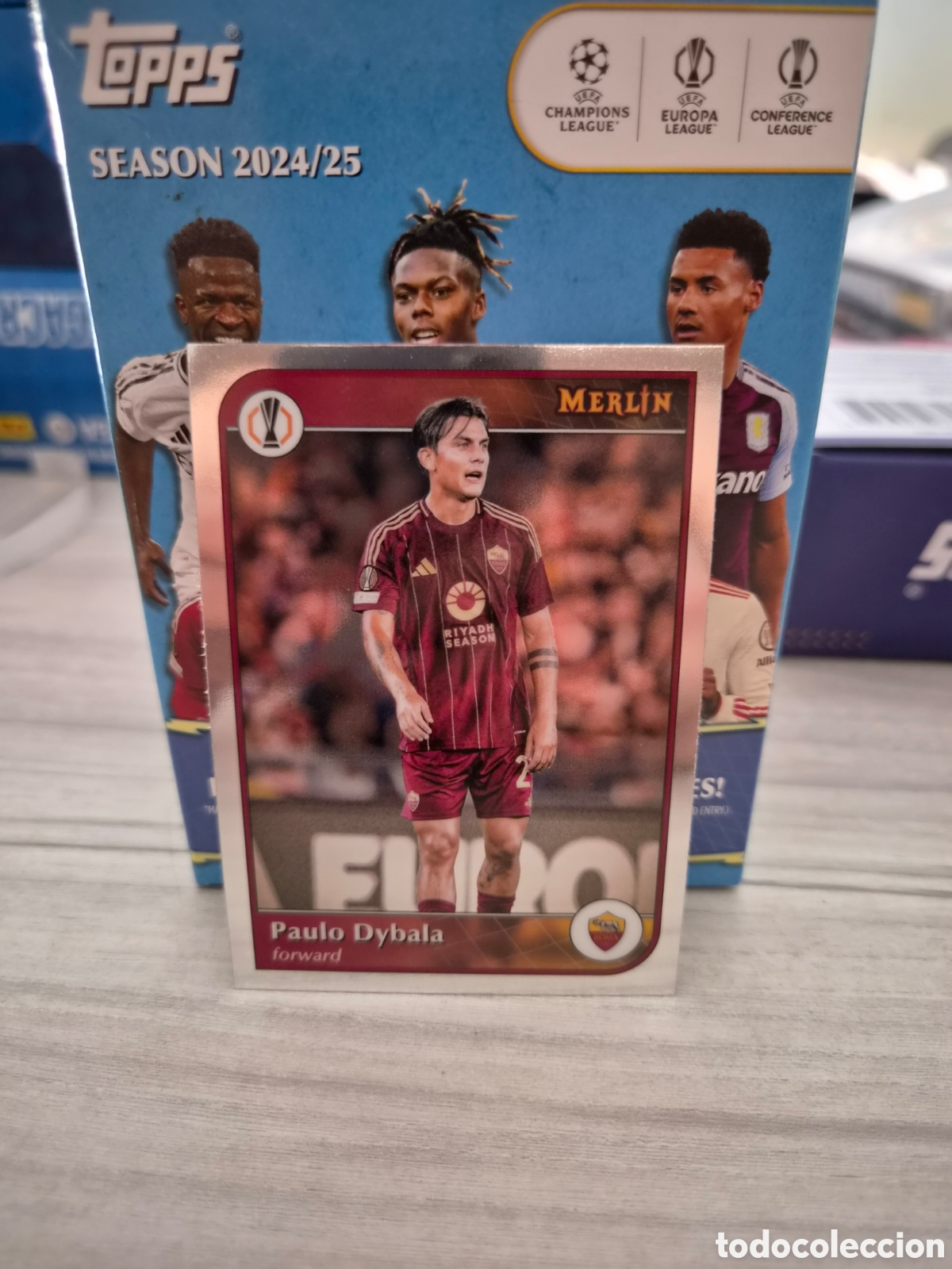 Cromos de f&uacute;tbol: N&deg;21 Paulo Dybala Topps Merlin 2024/25