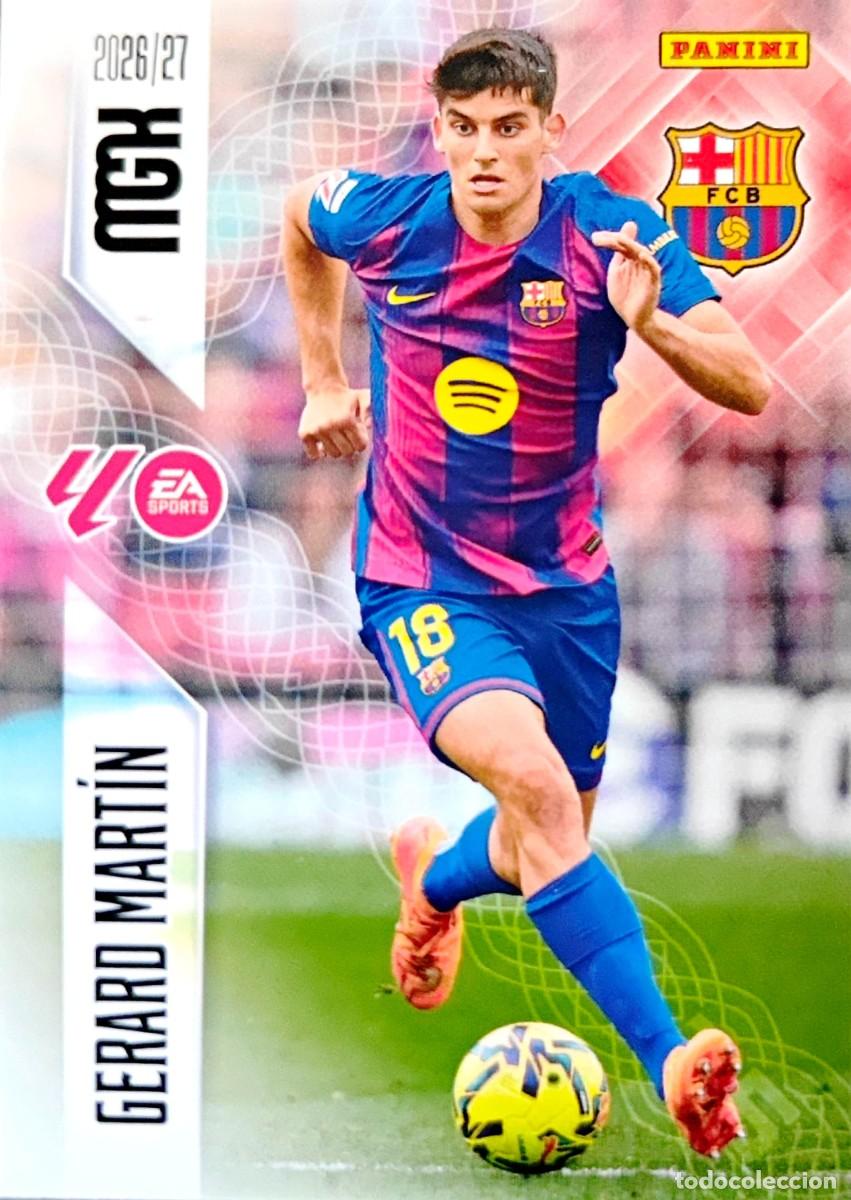 Cromos de f&uacute;tbol: 77 Gerard Martin - FC Barcelona - PANINI Megacracks MGK 2026 2027 26 27