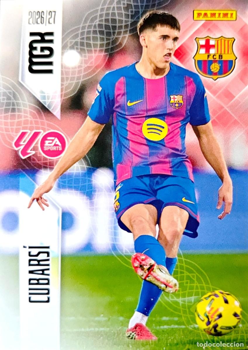 Cromos de f&uacute;tbol: 78 Pau Cubarsi - FC Barcelona - PANINI Megacracks MGK 2026 2027 26 27