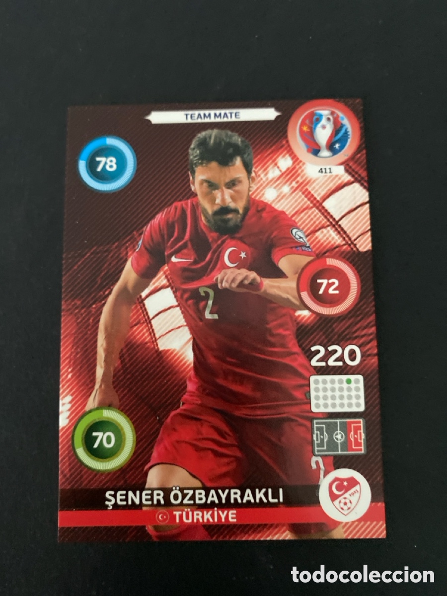Fu&szlig;ball-Sticker: Cromo Adrenalyn UEFA Euro 2016 N*411