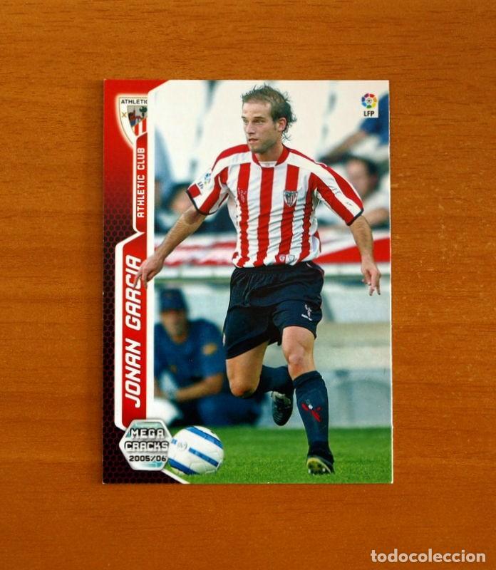 Fu&szlig;ball-Sticker: Athletic de Bilbao -N&ordm; 33 Jonan Garc&iacute;a-Megacracks Las Fichas Liga 2005-2006-05-06 Mega Cracks Panini