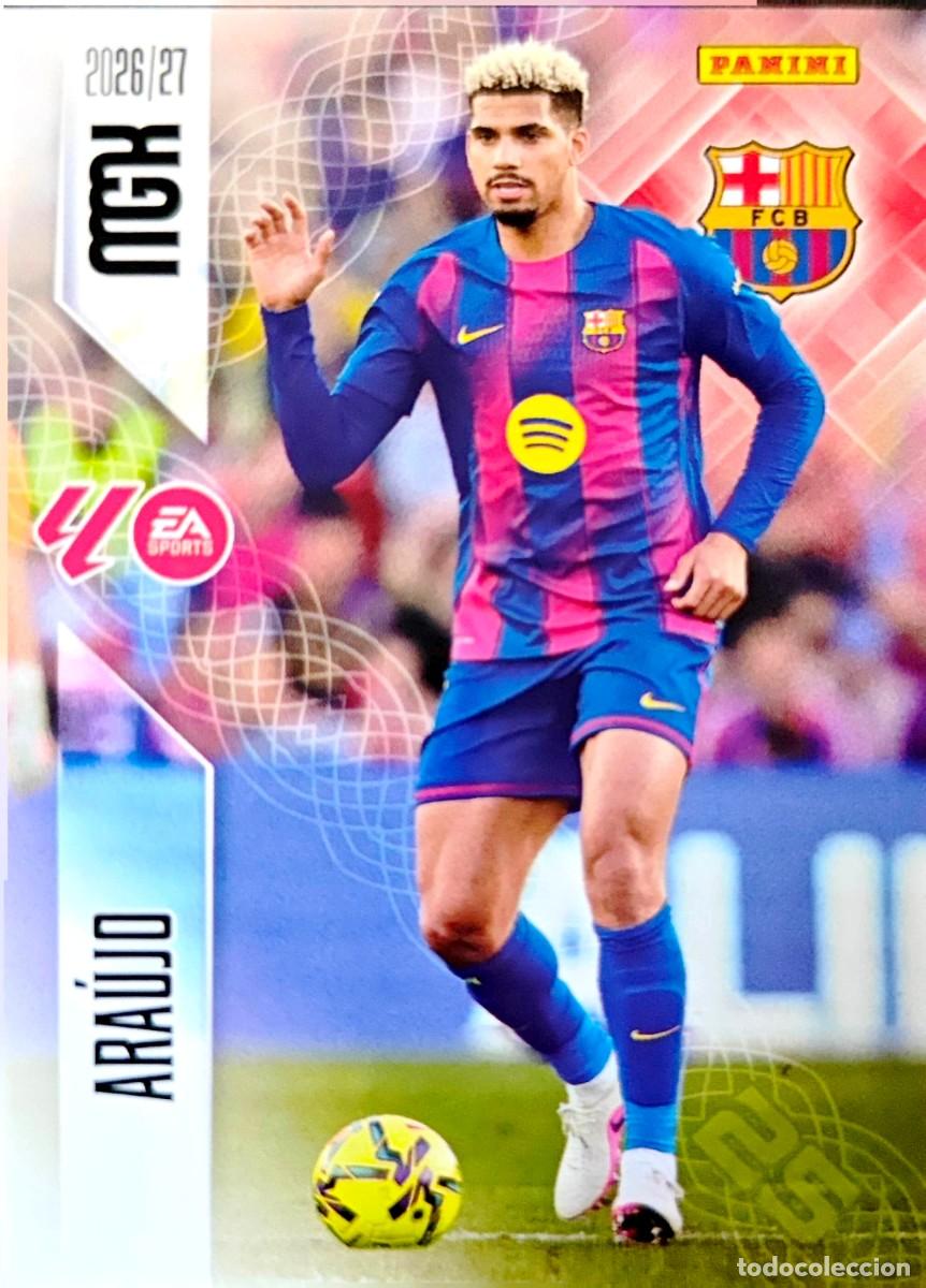 Fu&szlig;ball-Sticker: 80 Ronald Araujo - FC Barcelona - PANINI Megacracks MGK 2026 2027 26 27