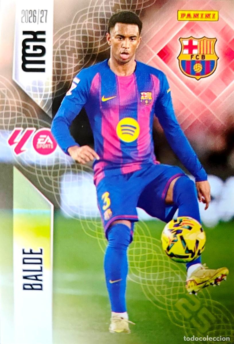 Cromos de f&uacute;tbol: 81 Alejandro Balde - FC Barcelona - PANINI Megacracks MGK 2026 2027 26 27