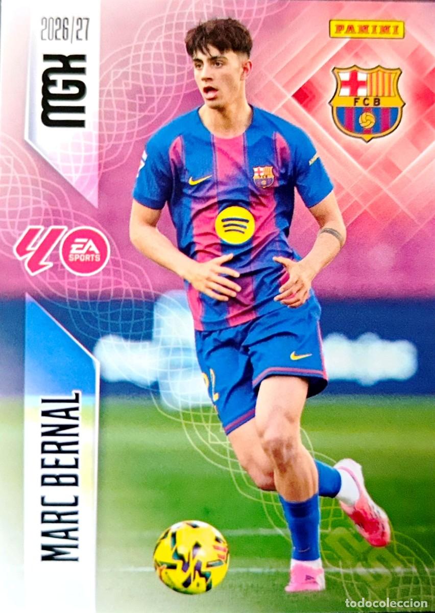 Cromos de f&uacute;tbol: 83 Marc Bernal - FC Barcelona - PANINI Megacracks MGK 2026 2027 26 27