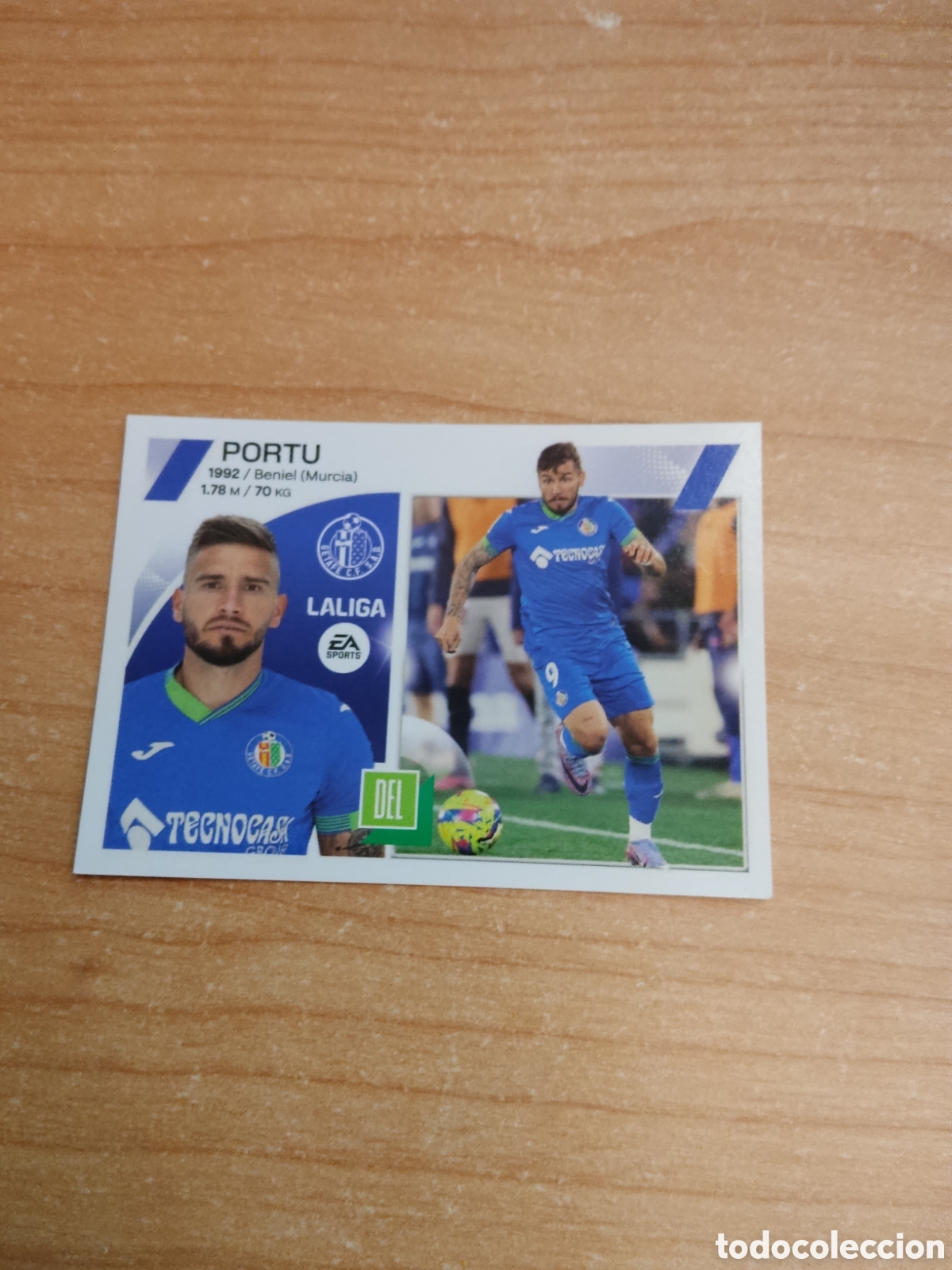Cromos de f&uacute;tbol: 16 PORTU GETAFE LIGA ESTE 2023 2024