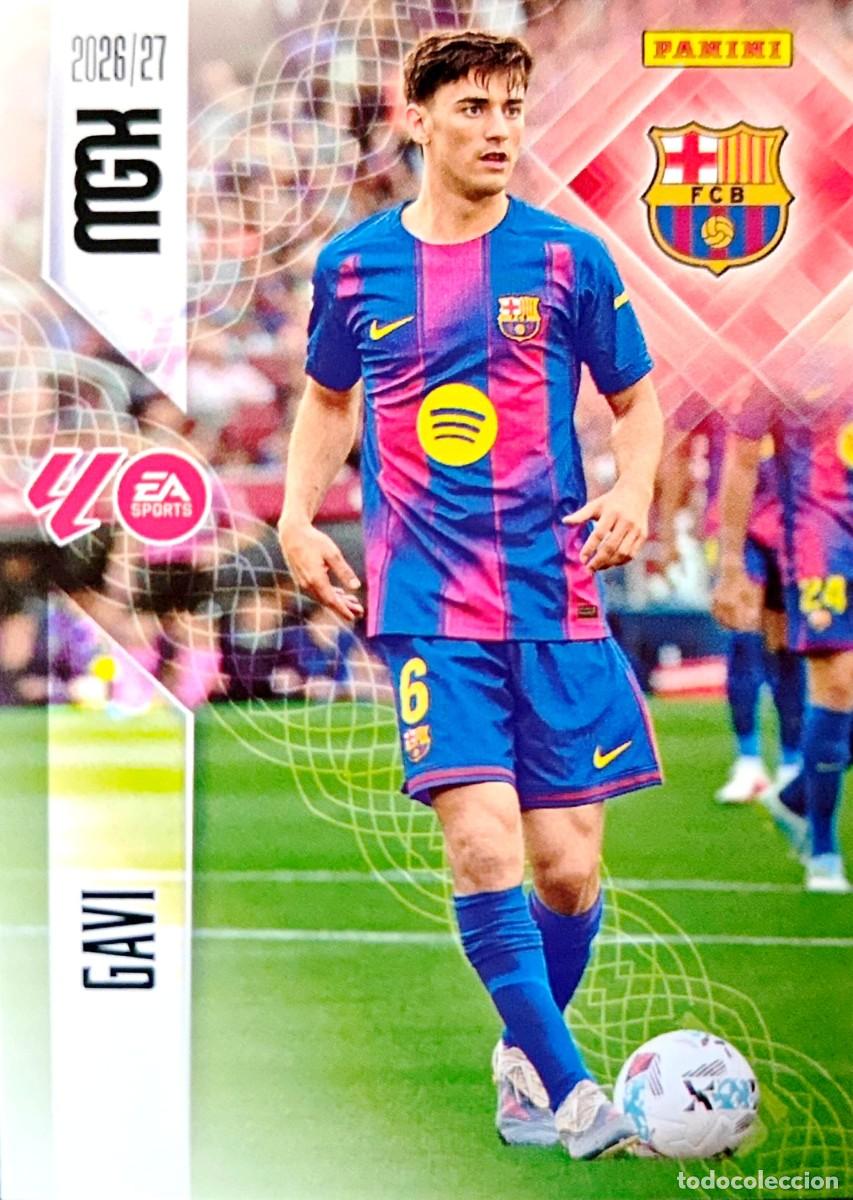 Cromos de f&uacute;tbol: 84 Gavi - FC Barcelona - PANINI Megacracks MGK 2026 2027 26 27